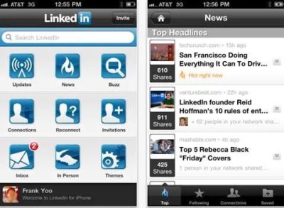 Use the LinkedIn iPhone app to easily add more connections and grow your social network.