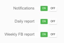 Manage your AgoraPulse notifications.