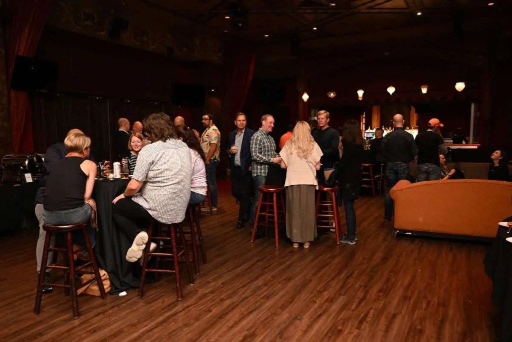 Mike Allton hosting a VIP Influencer event during CMWorld '22 in Cleveland, OH at the House of Blues.
