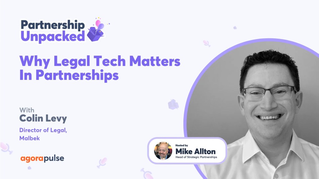 Why Legal Tech Matters In Partnerships with Colin Levy