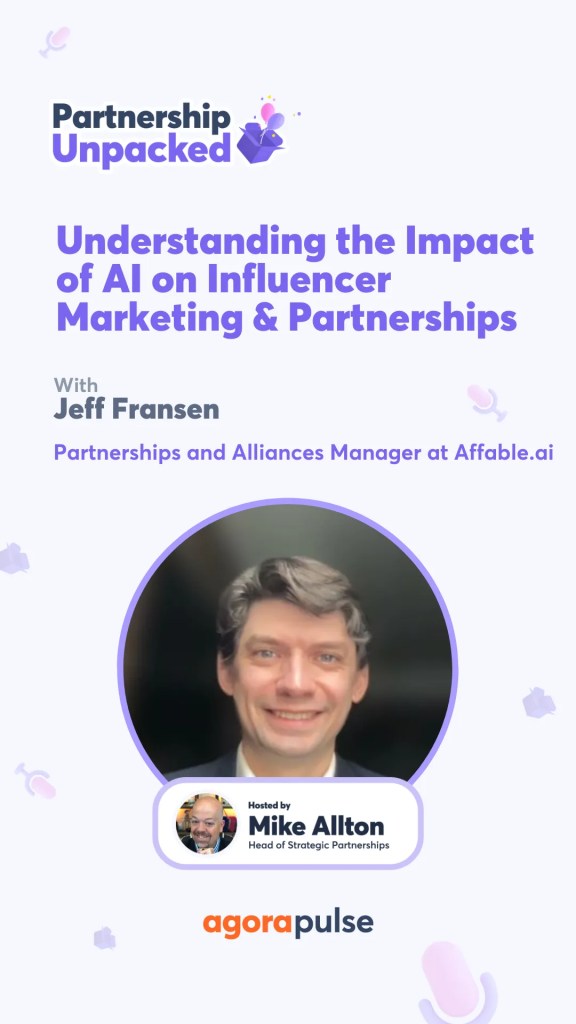 In this episode of Partnership Unpacked, hear from an influencer marketing SaaS company on how AI is changing the industry.
