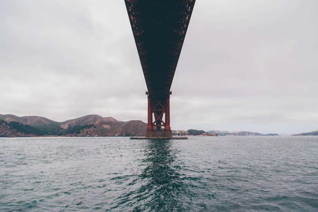 Great photograph of the Golden Gate Bridge in San Francisco.