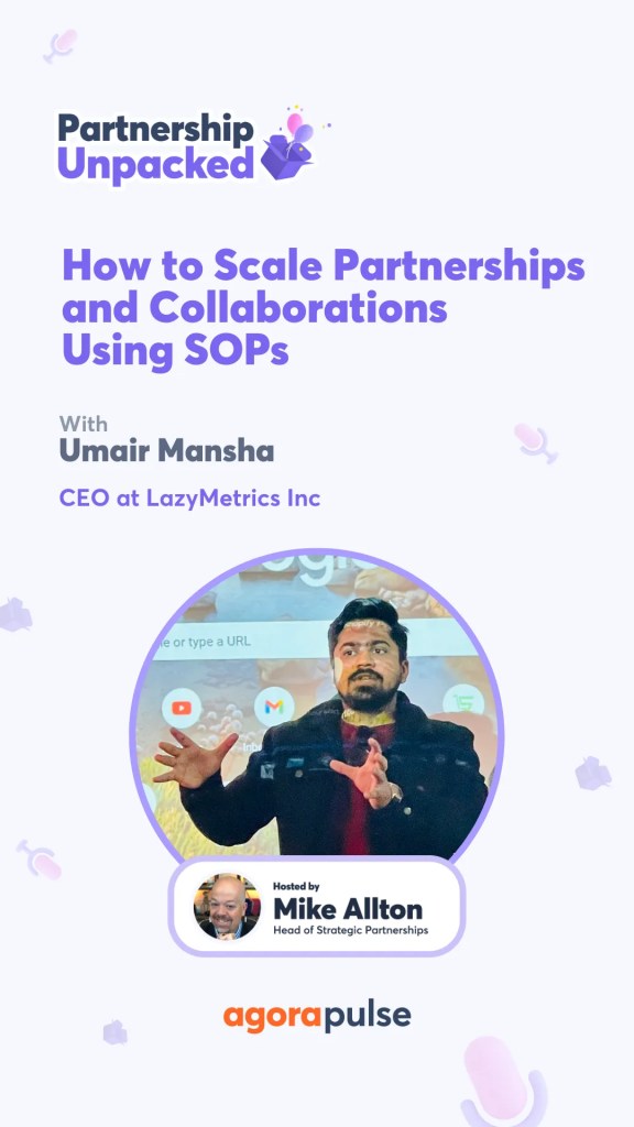In this episode of Partnership Unpacked, learn how this successful agency owner leverages SOPs in all of his partnerships to ensure ROI.