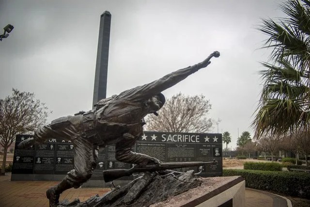 Veterans Memorial in McAllen, Texas