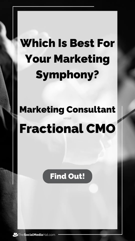 Fractional CMO seems to be a popular title today, but how is it different from a marketing consultant? Which is better? Find out here.
