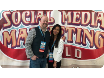 Having a support system for events like Mike Allton, Virtual Event Strategist, has from partner Stephanie Liu.