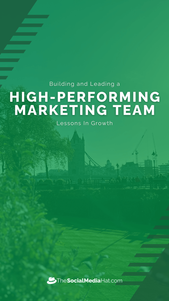 Learn the Why and the How of a High-Performing Marketing Team that will fuel the growth of your business for years.