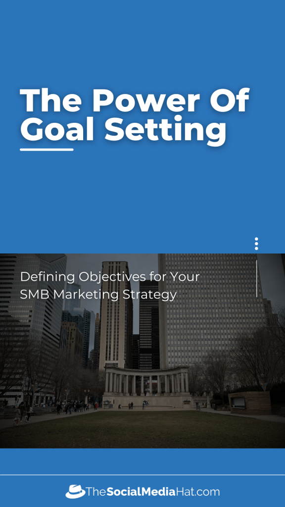 The Power Of Goal Setting in SMB Marketing Strategy
